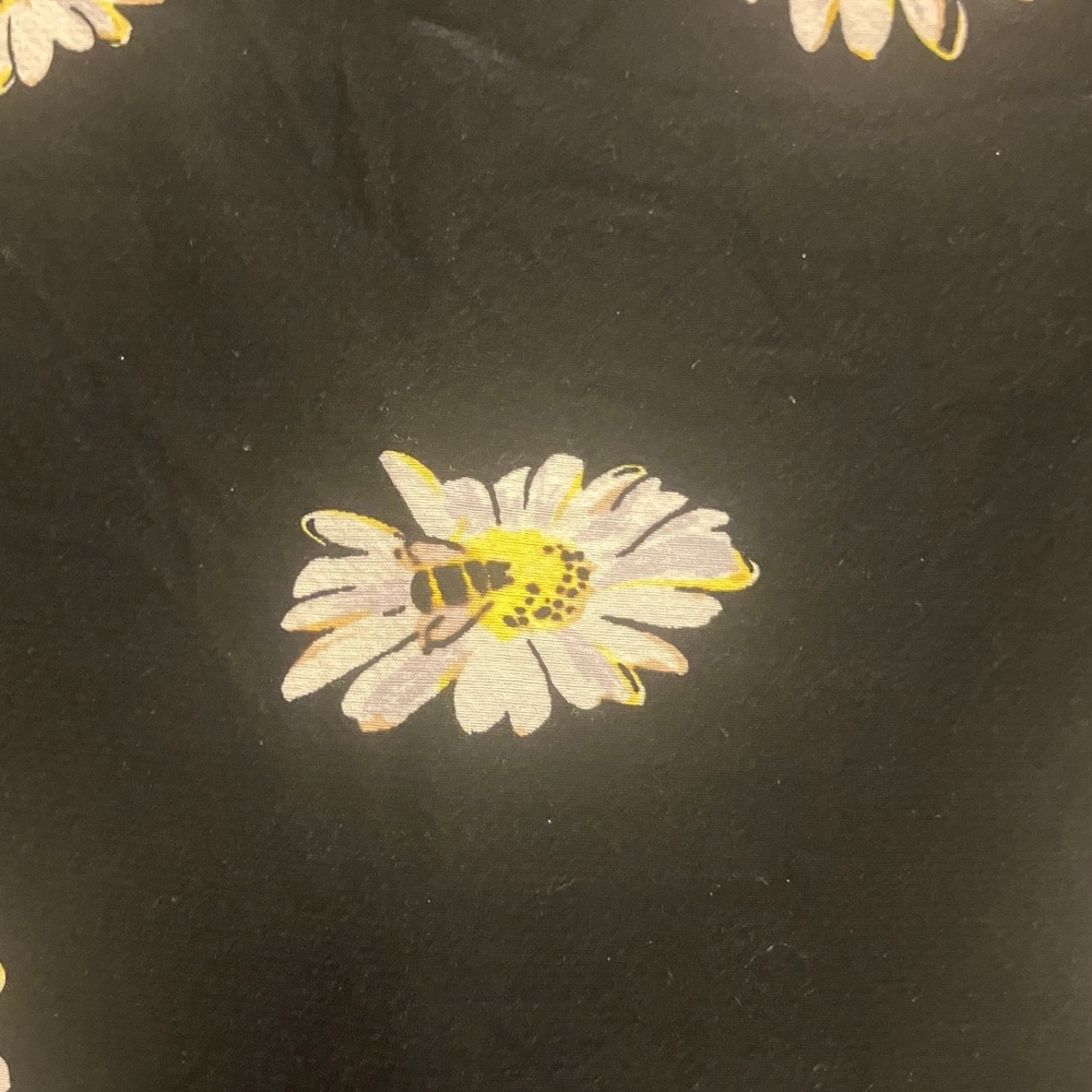 Kate spade daisy+ bee silk blend sleeveless keyhole convertible blouse womens M - Picture 6 of 9